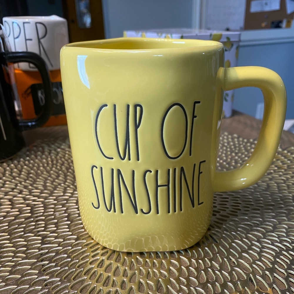 Rae Dunn Cup of sunshine